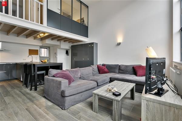 Loft met 2 slaapkamers in historisch centrum Gent