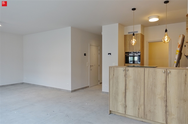 Gelijkvloers nieuwbouw appartement te huur in De Pinte