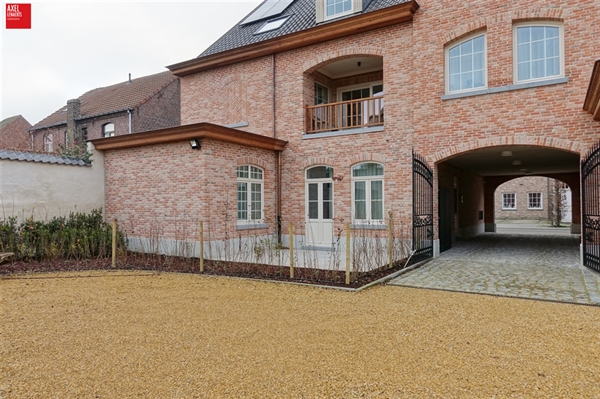 Gelijkvloers nieuwbouw appartement te huur in De Pinte