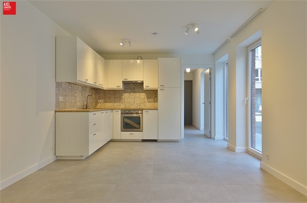 Gelijkvloers nieuwbouw appartement te huur in Gent