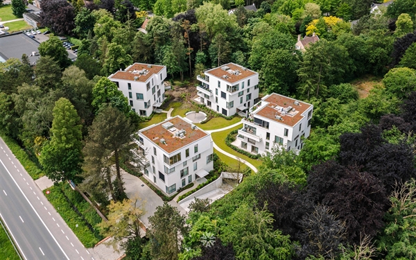 Luxe villa-appartement in groene omgeving