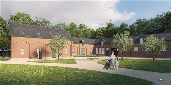 Hemels wonen op de wonderlijke site van de Sint-Bernardusabdij in Bornem. Groener wonen kan niet! De voormalige stallingen van de abdij worden omgebou ...