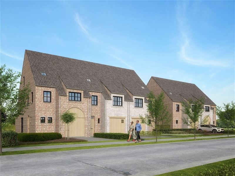 Moerbeke: 5 Nieuwbouwwoningen Spelonckvaart